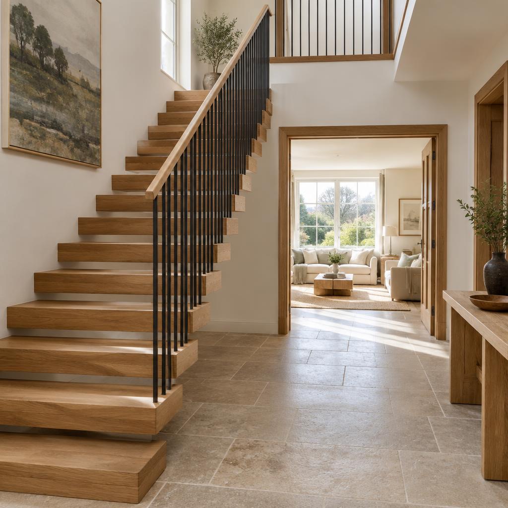 Architectural inspiration featuring natural oak joinery and considered interiors